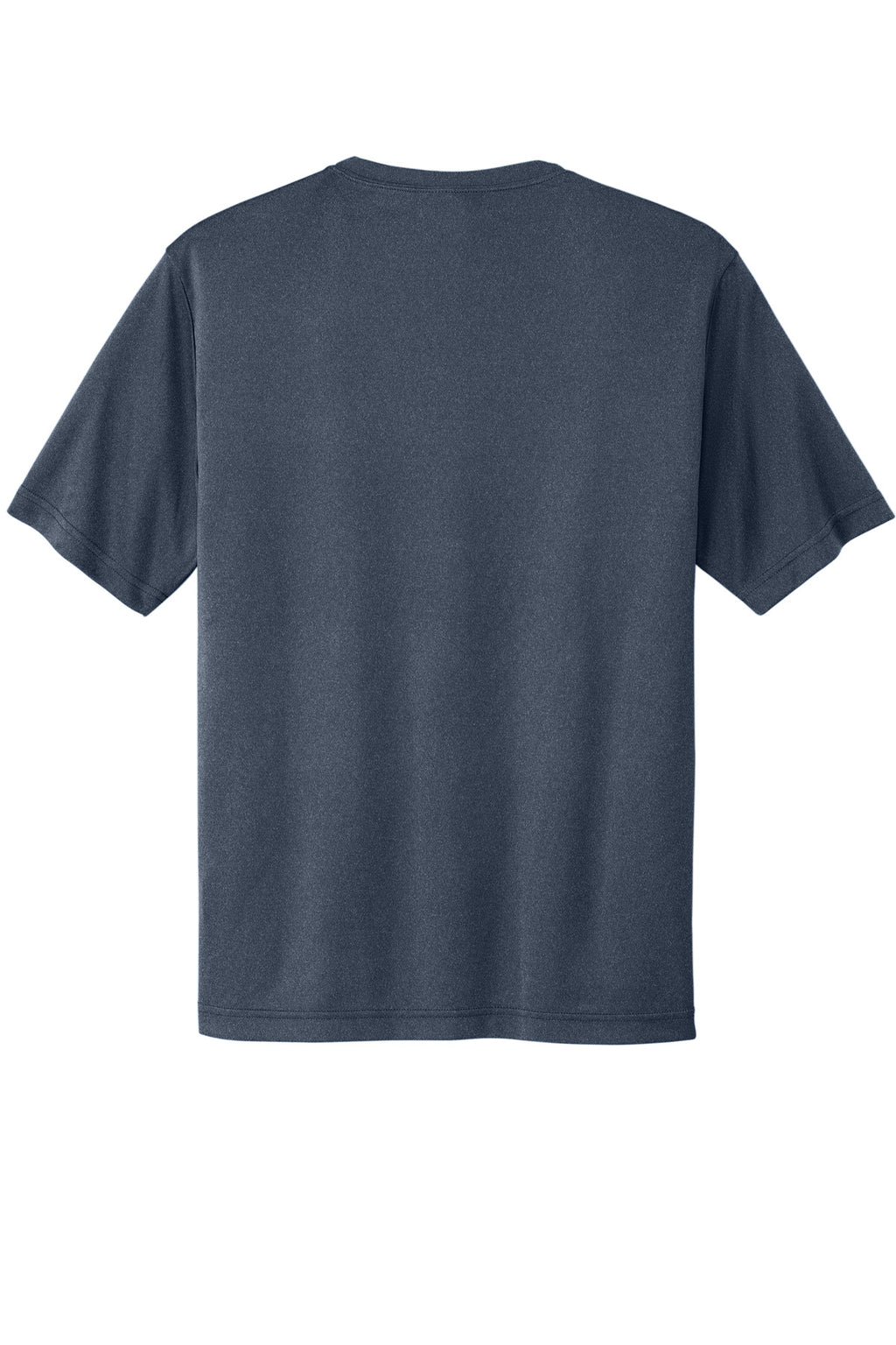 Rear View of TrNvyHthr Sport-Tek PosiCharge Competitor Tee. ST350