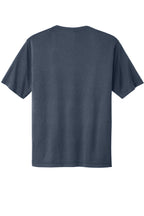 Rear View of TrNvyHthr Sport-Tek PosiCharge Competitor Tee. ST350