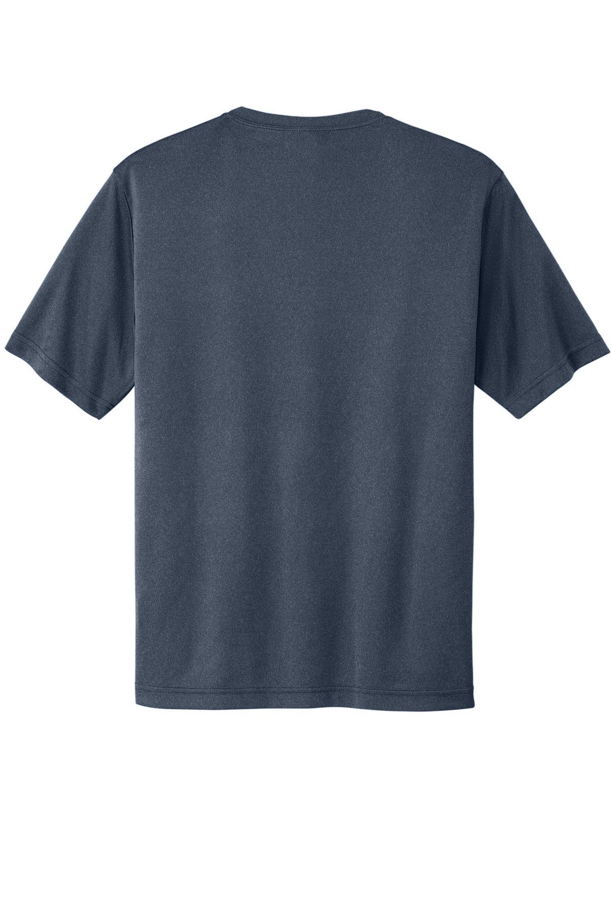 Rear View of TrNvyHthr Sport-Tek PosiCharge Competitor Tee. ST350