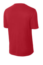Rear View of True Red Sport-Tek PosiCharge Competitor Tee. ST350