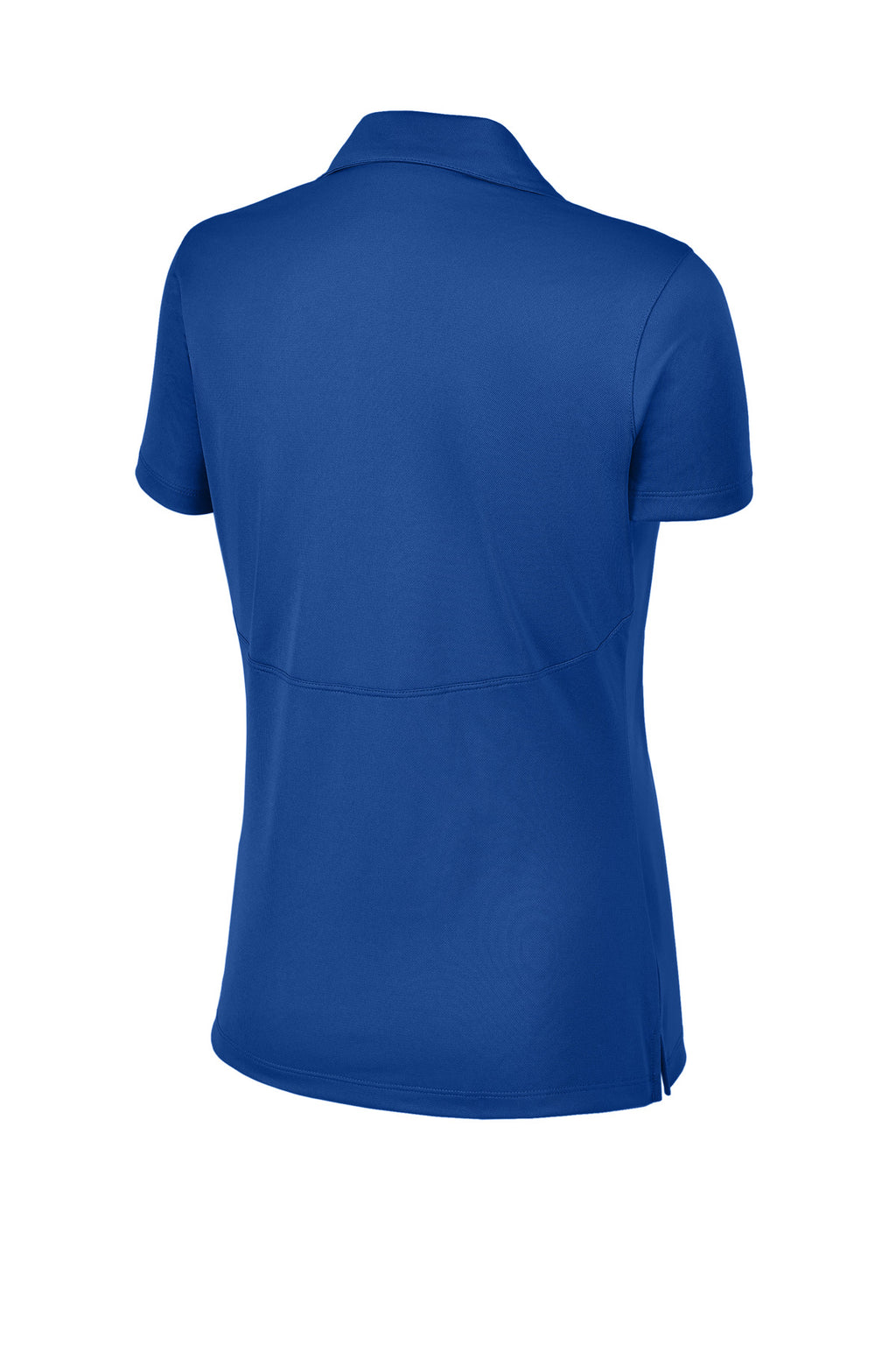 Rear View of True Royal Sport-Tek Women's Micropique Sport-Wick Polo. LST650