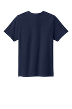 Rear View of TrueNavy Port & Co Youth Easy Cotton Tee PC43Y
