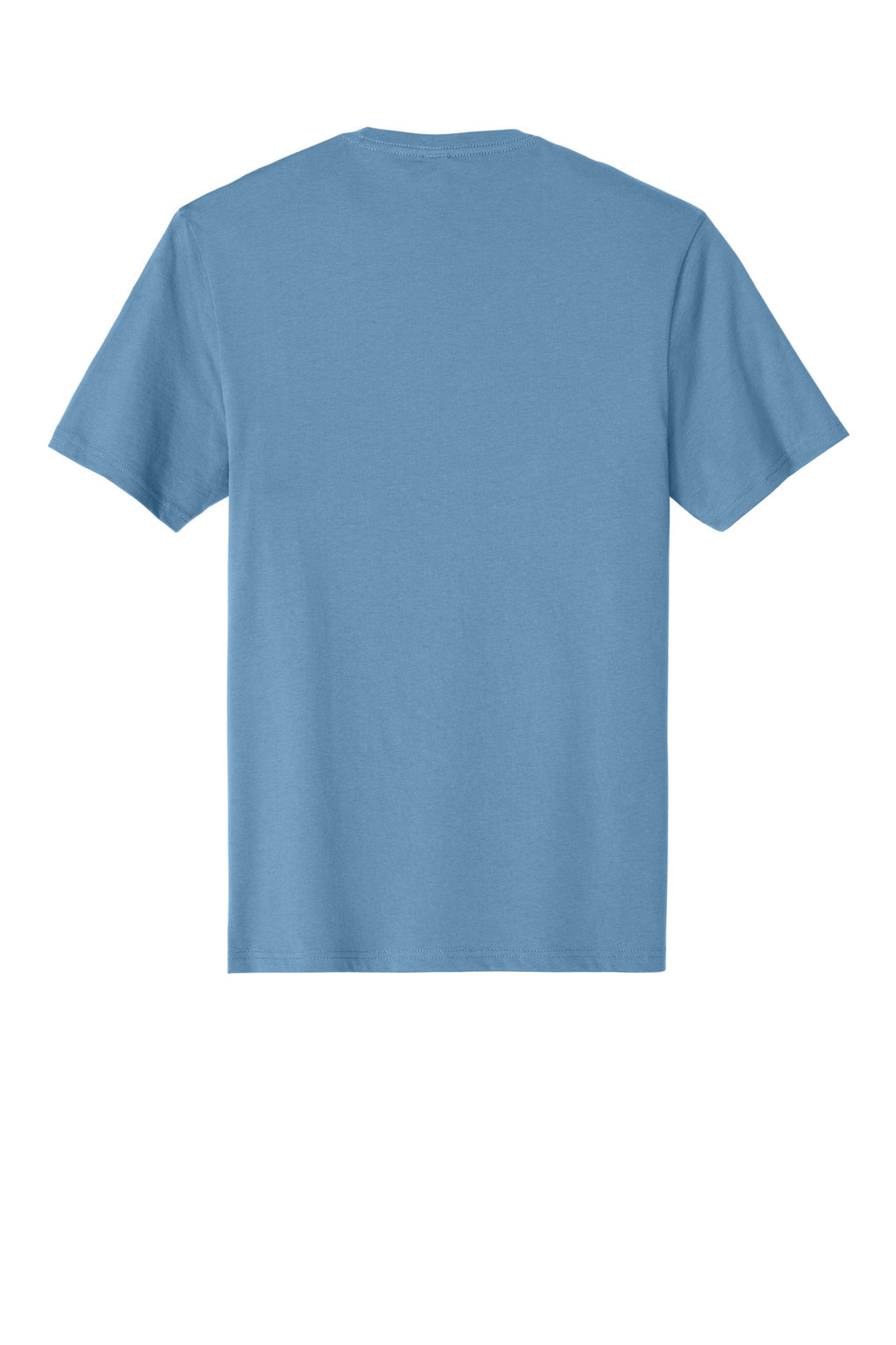 Rear View of TundraBlu District Perfect Weight Tee. DT104