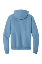 Rear View of TundraBlu Port & Co Core Fleece Pullover Hooded Sweatshirt. PC78H