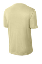 Rear View of Vegas Gold Sport-Tek PosiCharge Competitor Tee. ST350