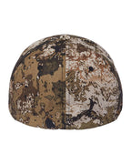 Rear View of Veil Wideland Cotton Blend Cap - 6277