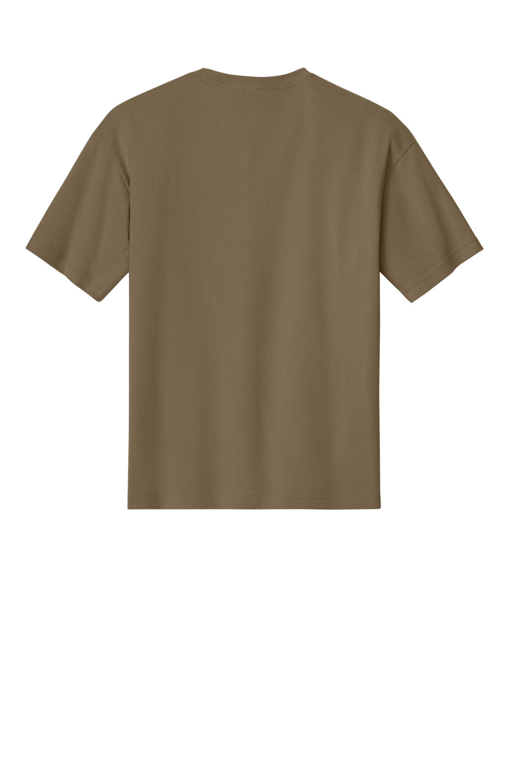 Rear View of VintageBrn BELLA+CANVAS Unisex 6-Ounce Heavyweight Tee BC3010