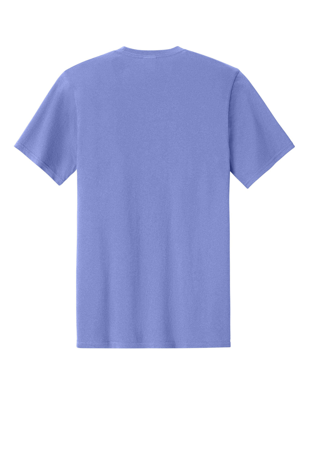 Rear View of Violet Port & Co Easy Cotton Tee PC43