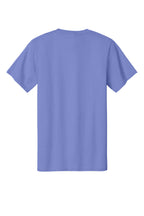 Rear View of Violet Port & Co Essential Tee. PC61