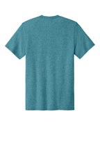 Rear View of VivdTealHr Port & Co Easy Cotton Tee PC43