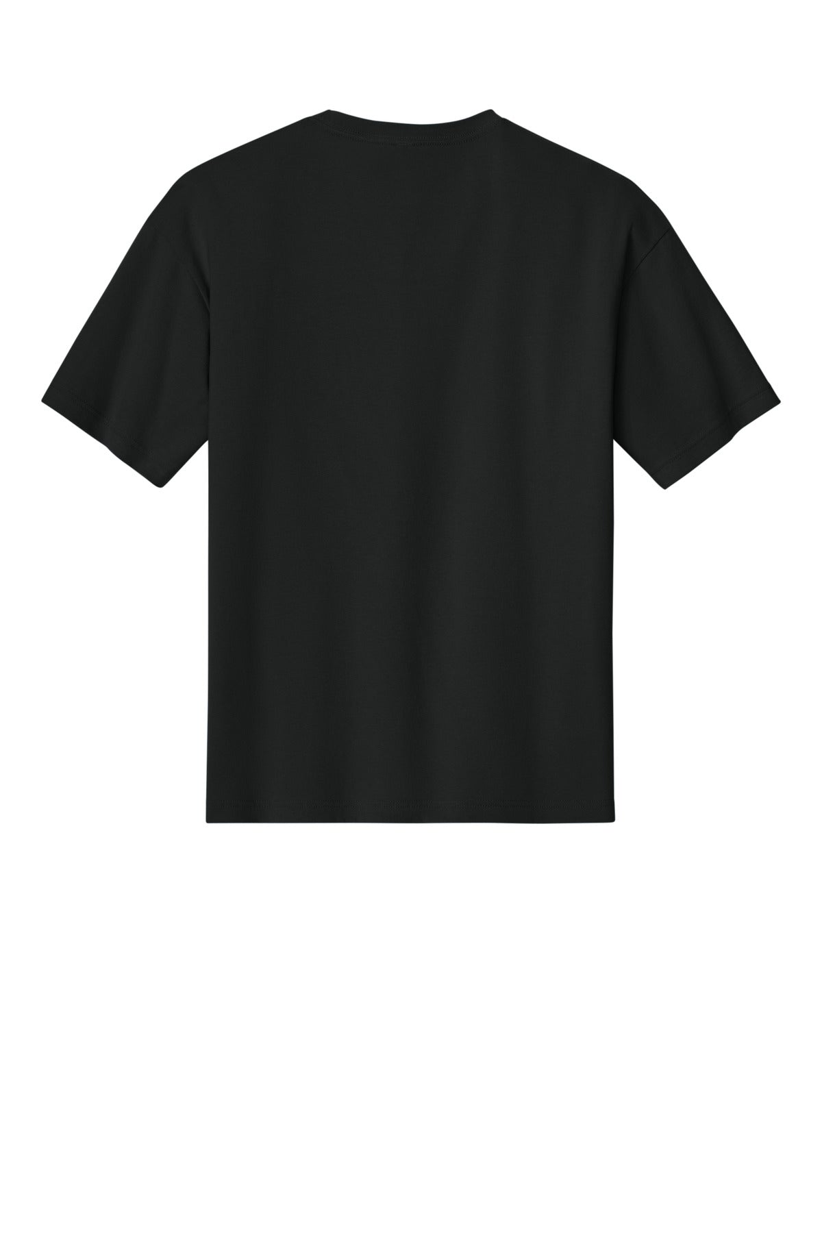 Rear View of VtgBlack BELLA+CANVAS Unisex 6-Ounce Heavyweight Tee BC3010