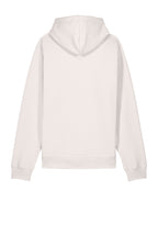 Rear View of VtgWhite Stanley/Stella Unisex Drummer 2.0 Hooded Sweatshirt SXU009