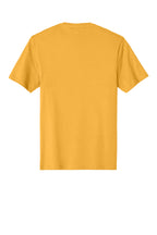 Rear View of WarmGold District Perfect Weight Tee. DT104