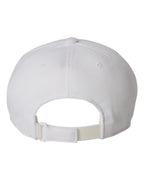 Rear View of White 110® Cool & Dry Mini-Piqué Cap - 110P