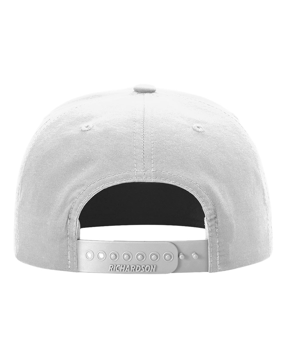 Rear View of White/ Black Umpqua Snapback Cap - 256
