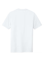 Rear View of White District Re-Tee DT8000