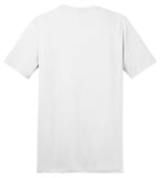 Rear View of White District The Concert Tee DT5000