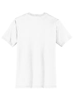 Rear View of White District Very Important Tee . DT6000