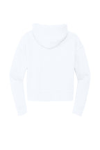 Rear View of White District Women's V.I.T. Fleece Hoodie DT6101