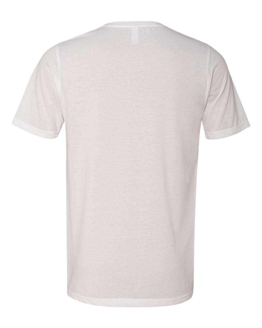 Rear View of White Festival T-Shirt - 6200