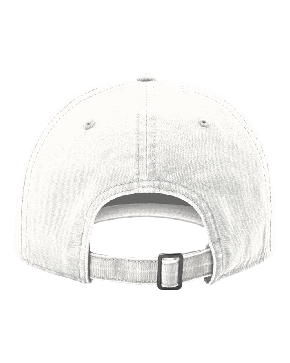 Rear View of White Odell Cap - 324RE