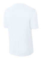 Rear View of White Sport-Tek PosiCharge Competitor Tee. ST350