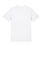 Rear View of White Stanley/Stella Unisex Crafter Tee SXU007