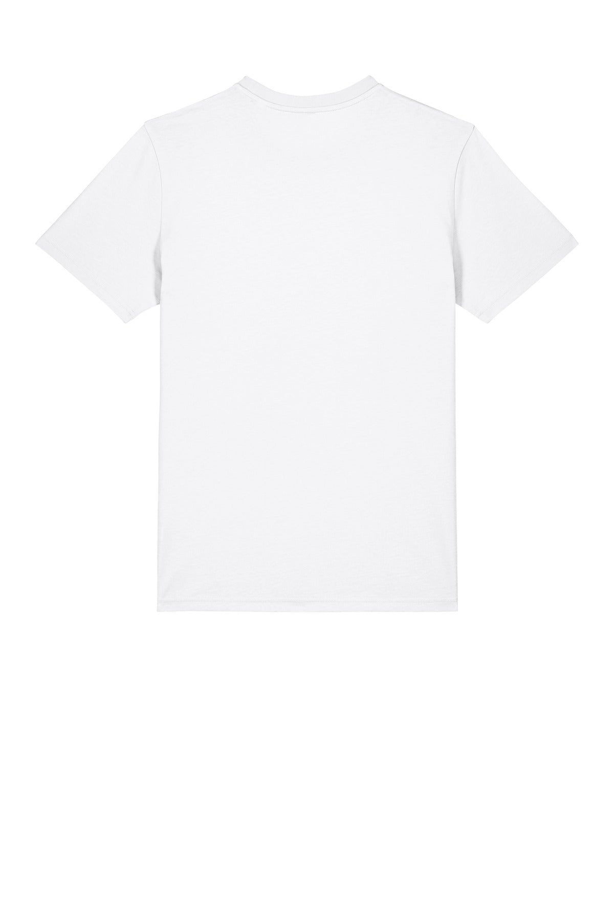 Rear View of White Stanley/Stella Unisex Crafter Tee SXU007
