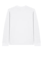 Rear View of White Stanley/Stella Unisex Creator 2.0 Long Sleeve Tee SXU022