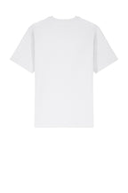 Rear View of White Stanley/Stella Unisex Freestyler Heavyweight Tee SXU018