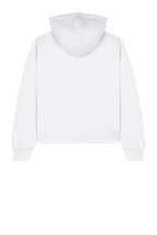 Rear View of White Stanley/Stella Women's Stella Nora Hooded Sweatshirt SXW035