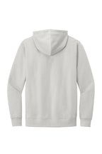 Rear View of WhiteSmoke District V.I.T. Fleece Hoodie DT6100