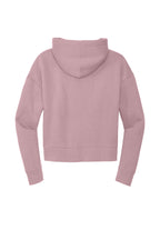 Rear View of Wisteria District Women's V.I.T. Fleece Hoodie DT6101