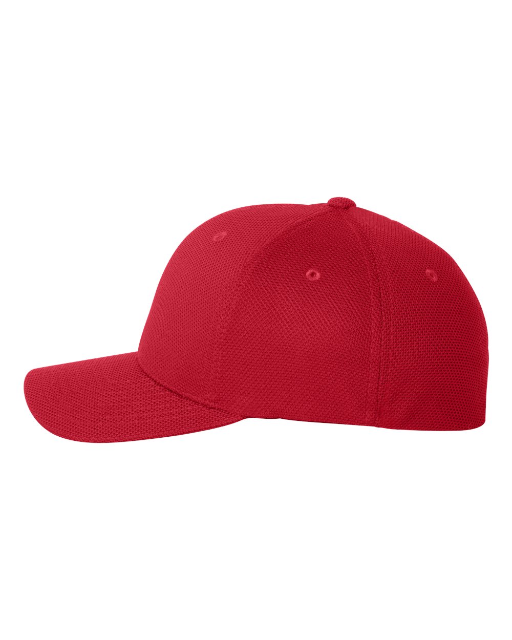 Red Cool & Dry Piqué Mesh Cap - 6577CD