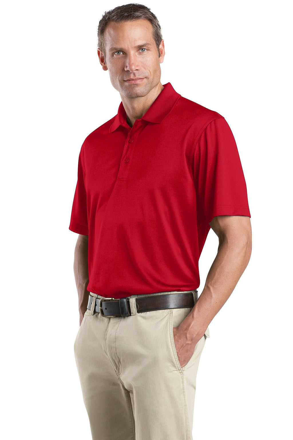 Red CornerStone - Select Snag-Proof Polo. CS412