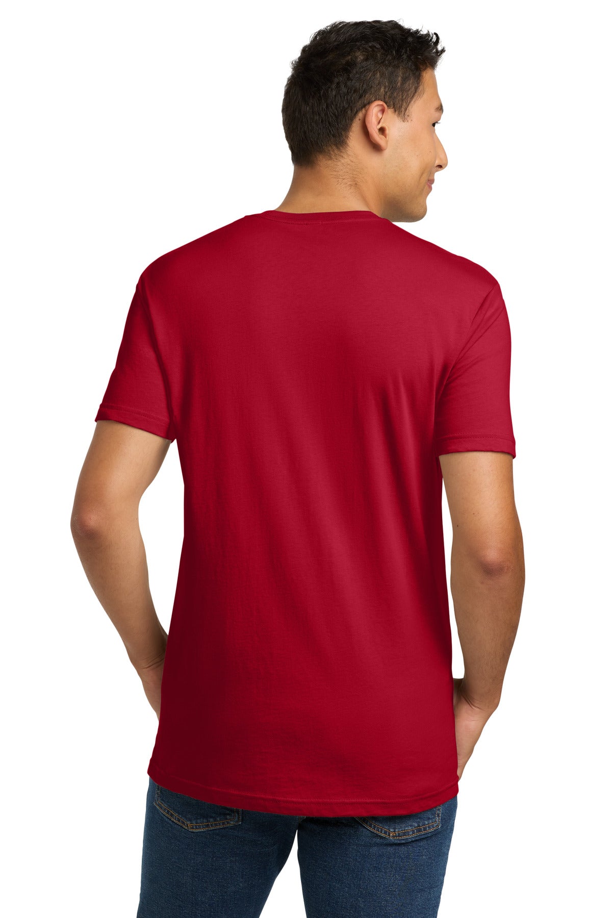 Red Next Level Apparel Adult Cotton Tee. NL3600
