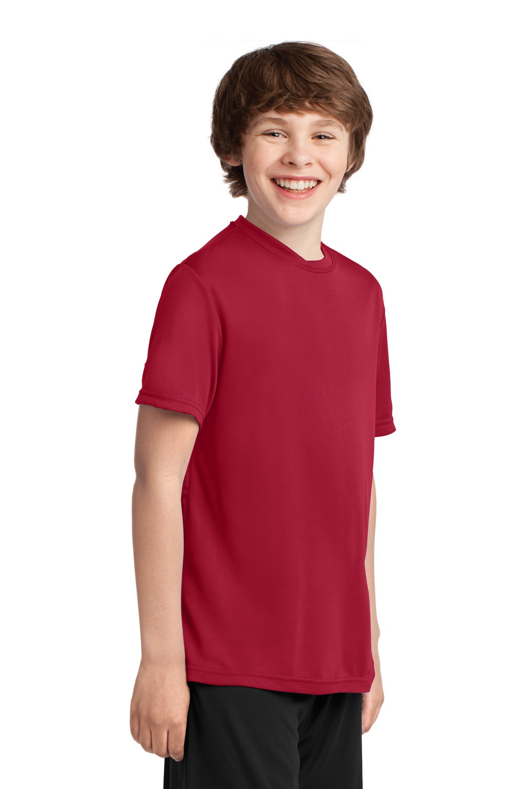 Red Port & Co Youth Performance Tee. PC380Y
