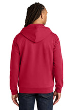 Red Stanley/Stella Unisex Mixer Full-Zip Hooded Sweatshirt SXU011