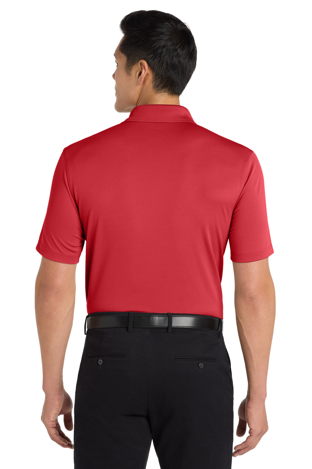 Rich Red Port Authority Dry Zone UV Micro-Mesh Polo. K110