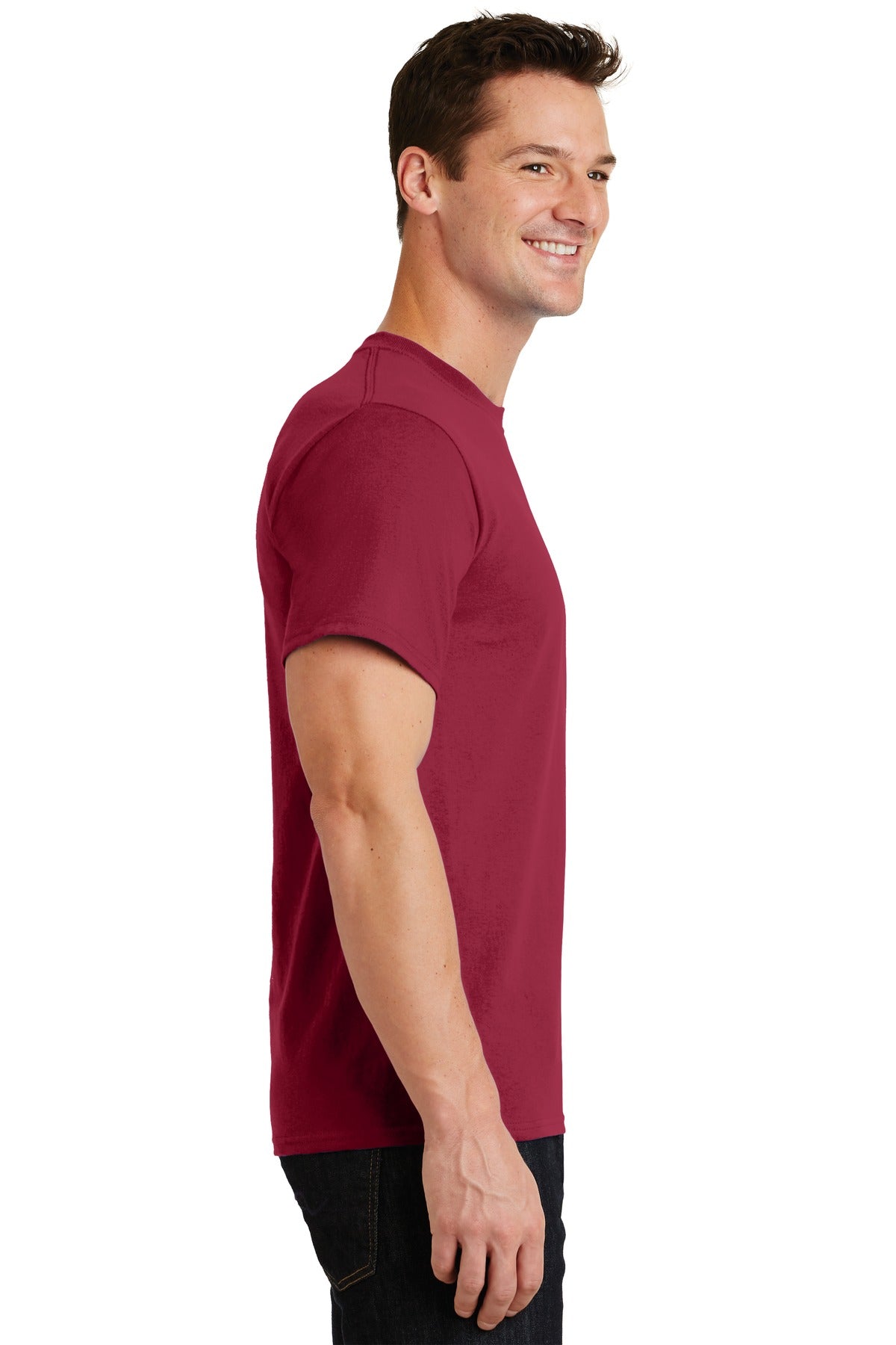 Rich Red Port & Co Essential Tee. PC61