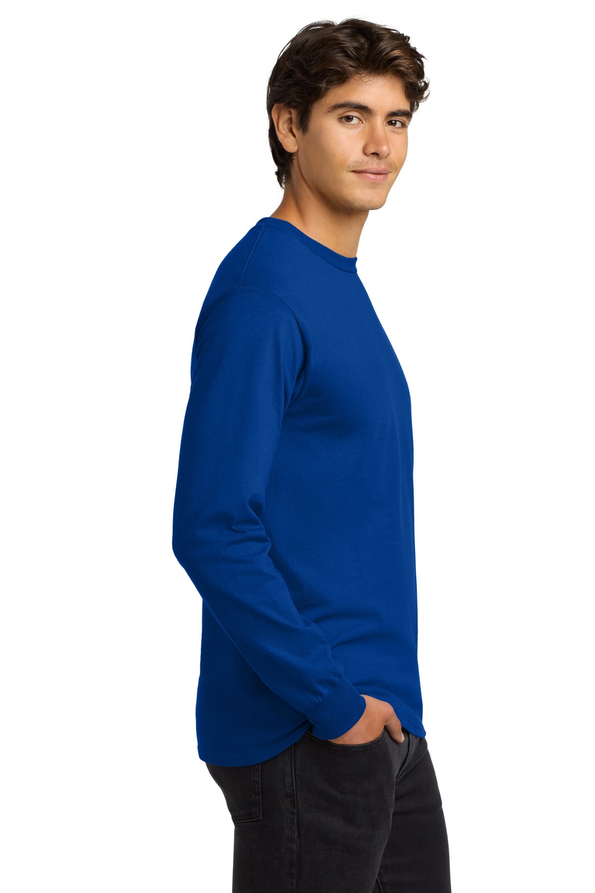 Royal Gildan - Ultra Cotton 100% US Cotton Long Sleeve T-Shirt. G2400