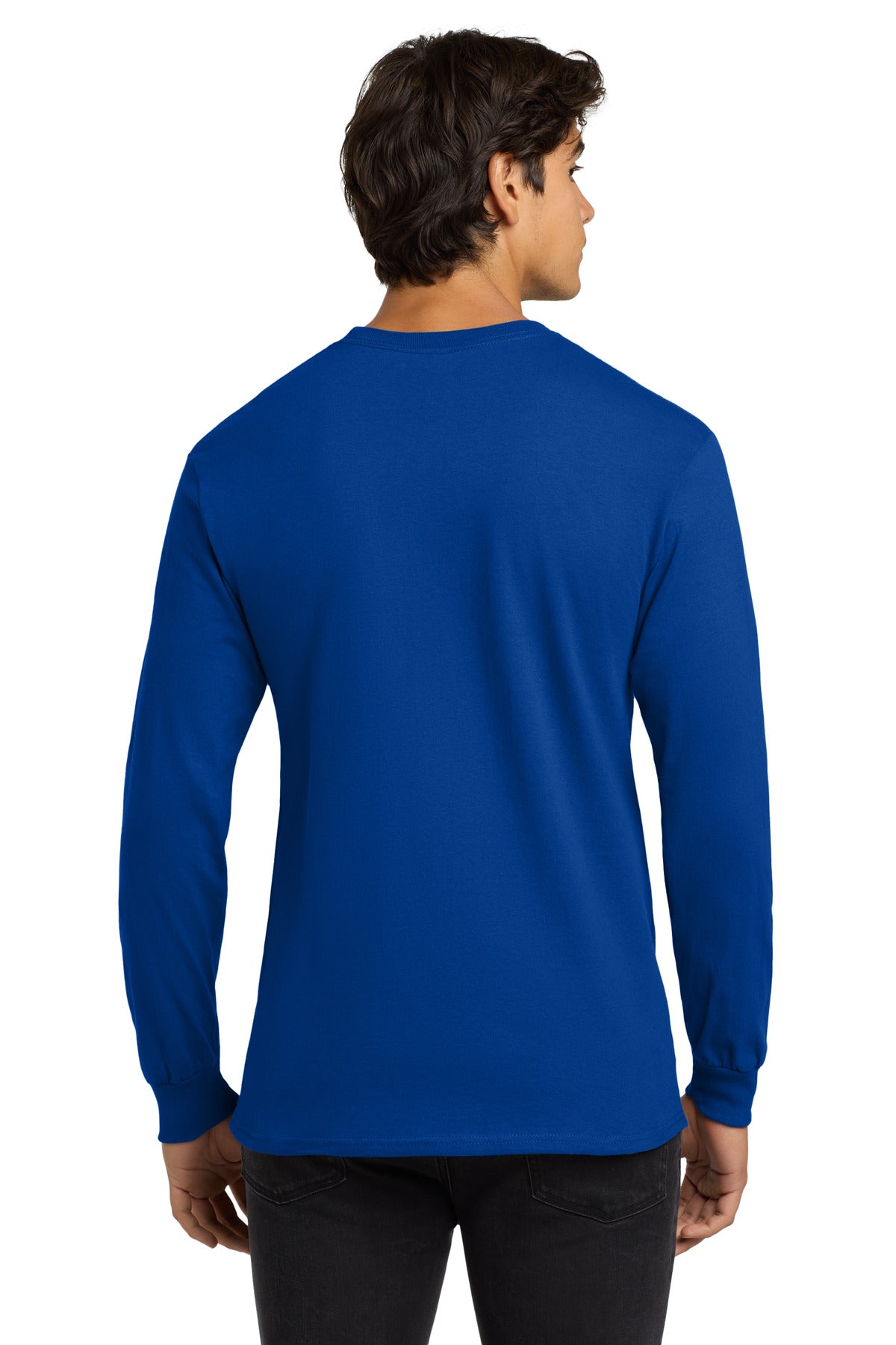 Royal Gildan - Ultra Cotton 100% US Cotton Long Sleeve T-Shirt. G2400