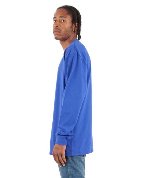 Royal Max Heavyweight Long Sleeve T-Shirt - SHMHLS