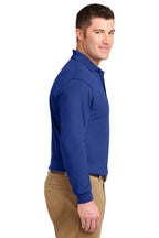 Royal Port Authority Silk Touch Long Sleeve Polo. K500LS