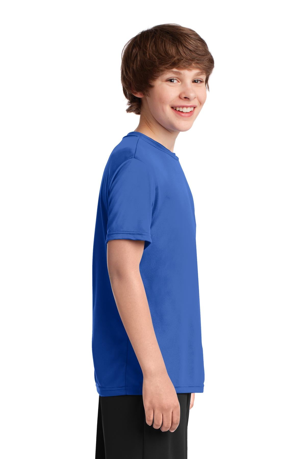 Royal Port & Co Youth Performance Tee. PC380Y