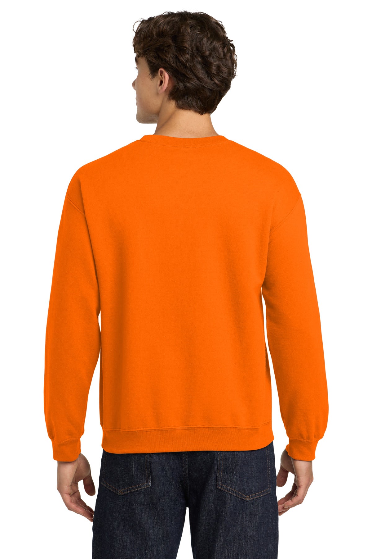 S Orange Gildan Heavy Blend Crewneck Sweatshirt. 18000