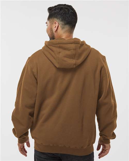 Saddle Crossfire Heavyweight Power Fleece Hooded Jacket with Thermal Lining - 7033
