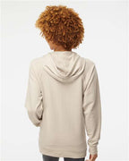 Sand Icon Lightweight Loopback Terry Hooded Sweatshirt - SS1000