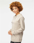 Sand Icon Lightweight Loopback Terry Hooded Sweatshirt - SS1000