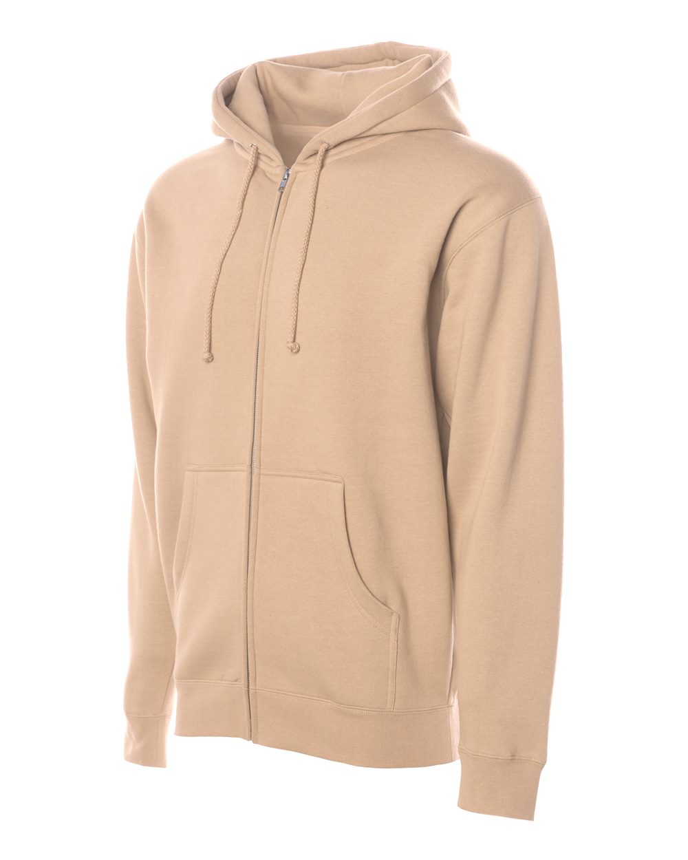 Sandstone Heavyweight Full-Zip Hooded Sweatshirt - IND4000Z